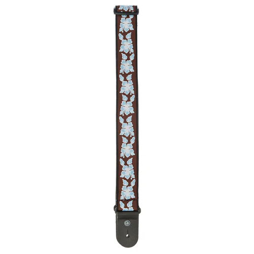 D'Addario Planet Waves Aloha Flower Woven Guitar Strap - Image 3