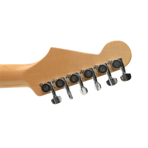 D'addario Planet Waves - Auto-Trim Guitar Tuning Machines - 6 In-Line - Black - Image 3