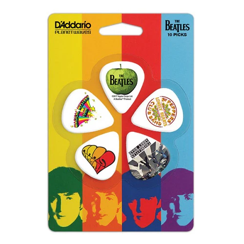 D'addario Planet Waves Beatles Classic Albums Guitar Picks - 10-PACK - Image 2