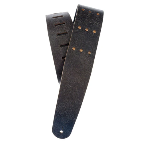 D'Addario Planet Waves Blasted Leather Guitar Strap - Image 3