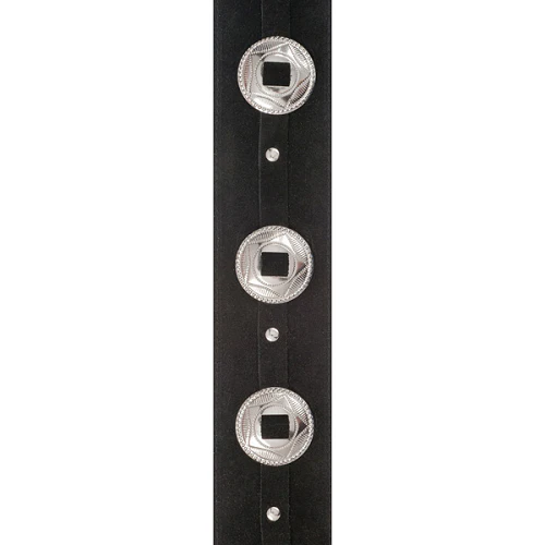 D'Addario Planet Waves Conchos Leather Guitar Strap - Image 2