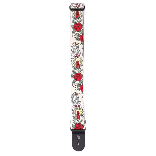 D'Addario Planet Waves Dia DE Los Muertos Woven Guitar Strap - Image 3
