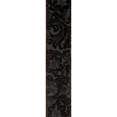 D'Addario Planet Waves Embossed Western Suede Leather Guitar Strap - Image 3