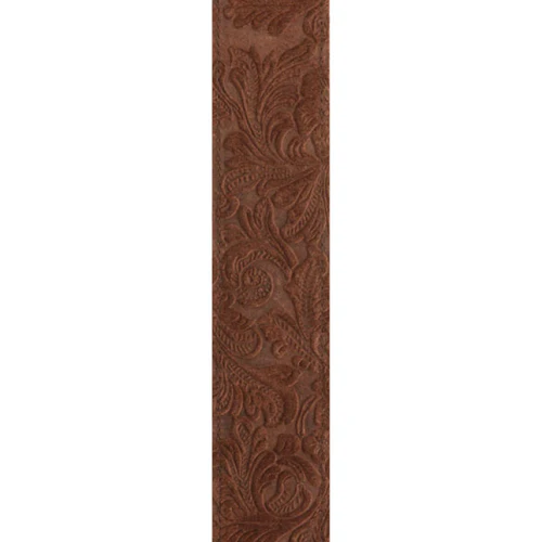 D'Addario Planet Waves Embossed Western Suede Leather Guitar Strap - Image 4
