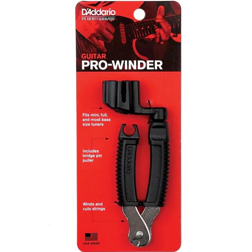 D'addario Planet Waves Guitar Pro-Winder - String Winder and Cutter - DP0002