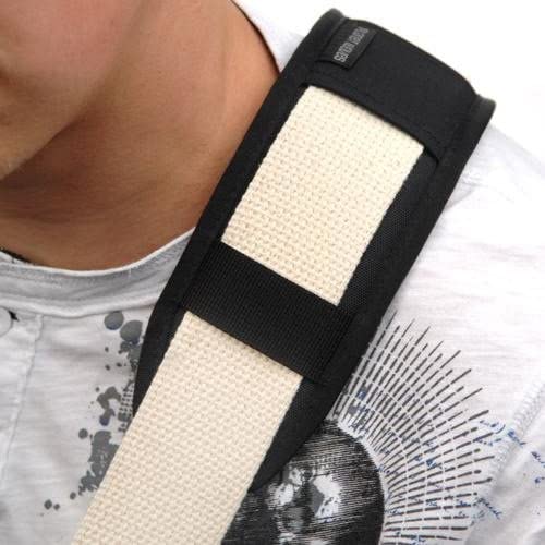 D'addario Planet Waves Guitar Strap Shoulder Pad - Molded Foam PW-FSP-1 - Image 2