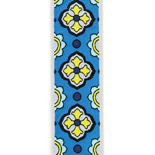 D'Addario Planet Waves Latin Tile Art Woven Guitar Strap - Image 2
