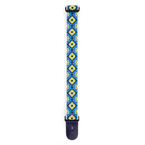 D'Addario Planet Waves Latin Tile Art Woven Guitar Strap - Image 3