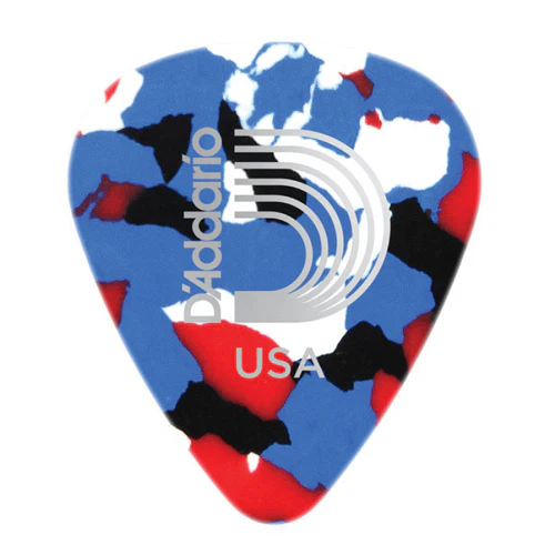 D'Addario Planet Waves Multi-Color Celluloid Guitar Picks 10 Packs