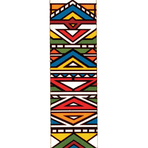 D'Addario Planet Waves Ndebele Woven Guitar Strap - Image 2
