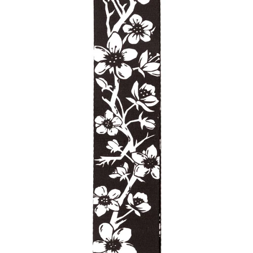 D'Addario Planet Waves Polyester Blossom Tattoo Art Woven Guitar Strap - Image 2