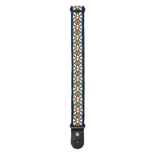 D'Addario Planet Waves Stained Glass Woven Guitar Strap - Image 3