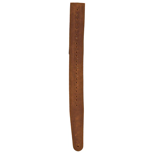 D'Addario Planet Waves Vented Leather Strap W/ Honey Suede Apache - Image 3
