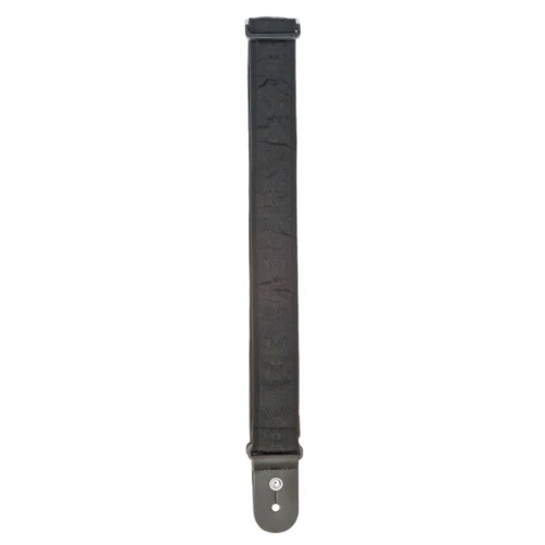 D'Addario Planet Waves Woven Guitar STRAP, Black Satin - Image 3