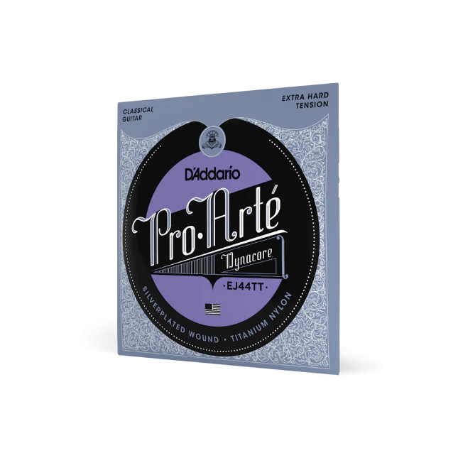 D'Addario ProArte Dynacore Classical Guitar Strings, Titanium Trebles, Extra-Hard Tension -EJ44TT - Image 2