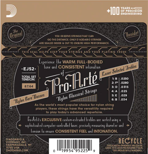 D'Addario  Pro-Arte Normal Tension Alto Gutiar Strings - Image 2