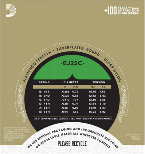 D'Addario Pro-Arte Nylon COMPOSITE, Flemenco Guitar Strings - Image 3