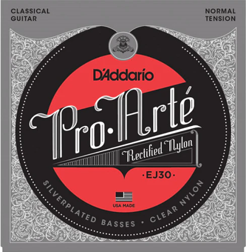 D'Addario Pro-Arte Rectified TrebleS, Normal Tension Classical Guitar Strings