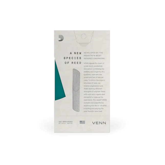 D'Addario VENN Bb Clarinet Generation 2 Synthetic Reeds - Image 2