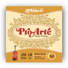 D'Addario  Viola String - Pro Arte D Alum Wnd