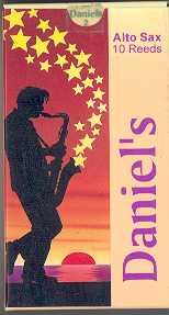 Daniel's Alto Saxophone Reeds - 10 Per Box