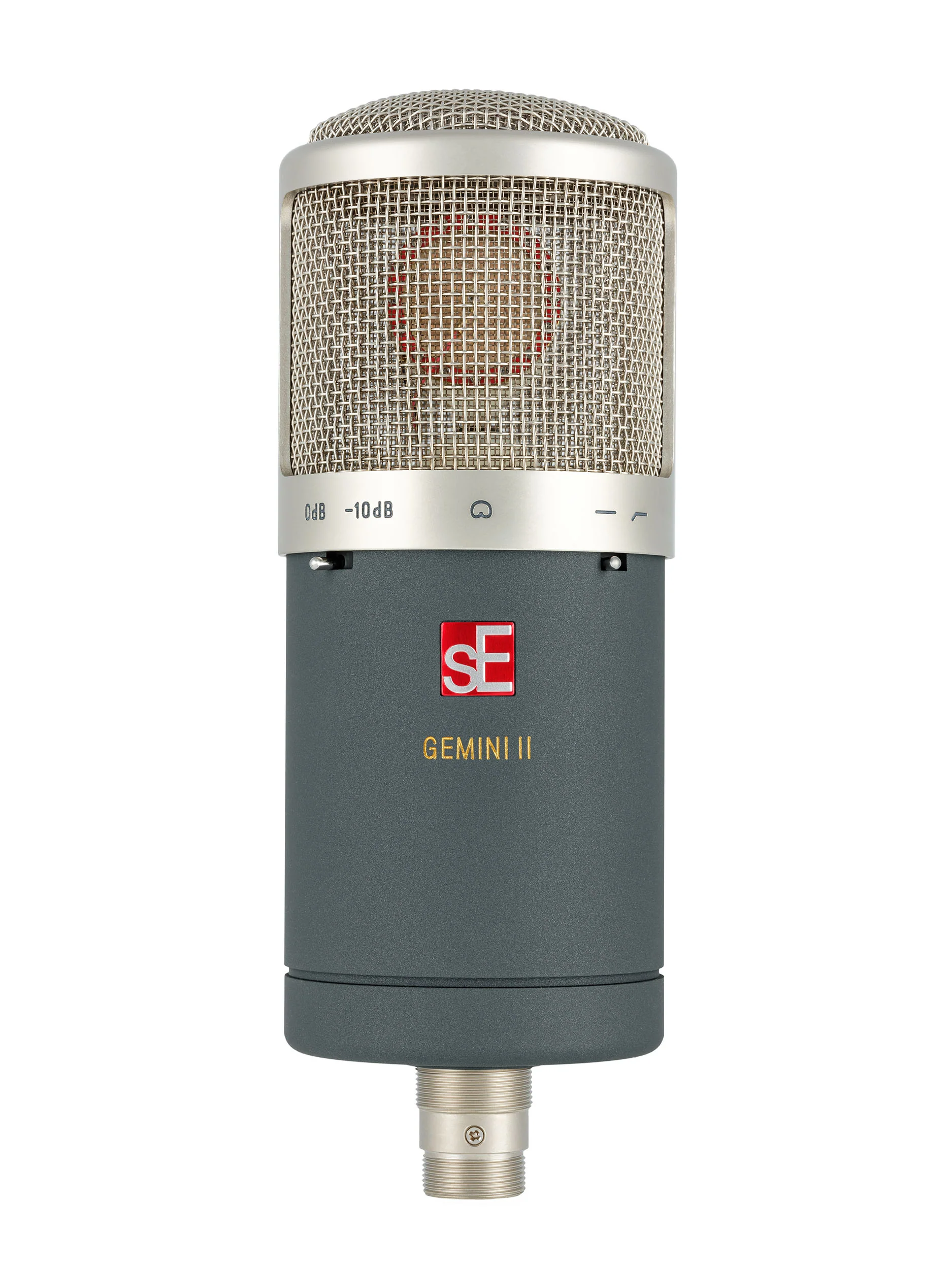 Dual Tube Cardioid Condenser Microphone with Shockmount and Case