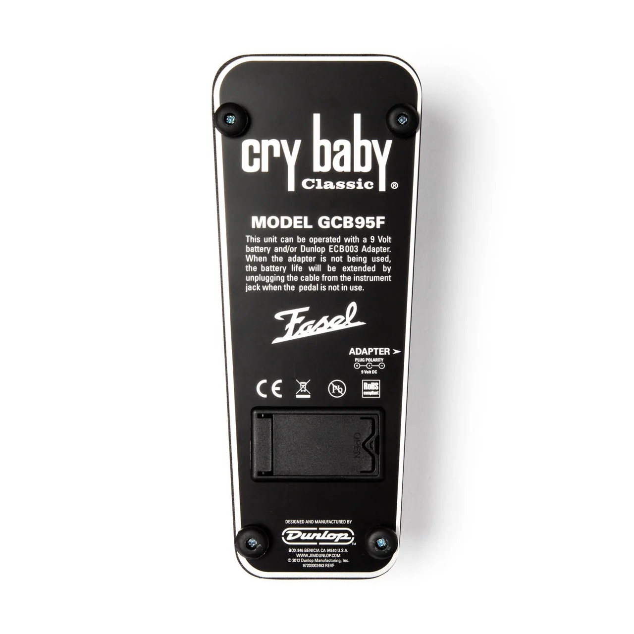 DUNLOP CRY BABY® CLASSIC WAH PEDAL - GCB95F - Image 6