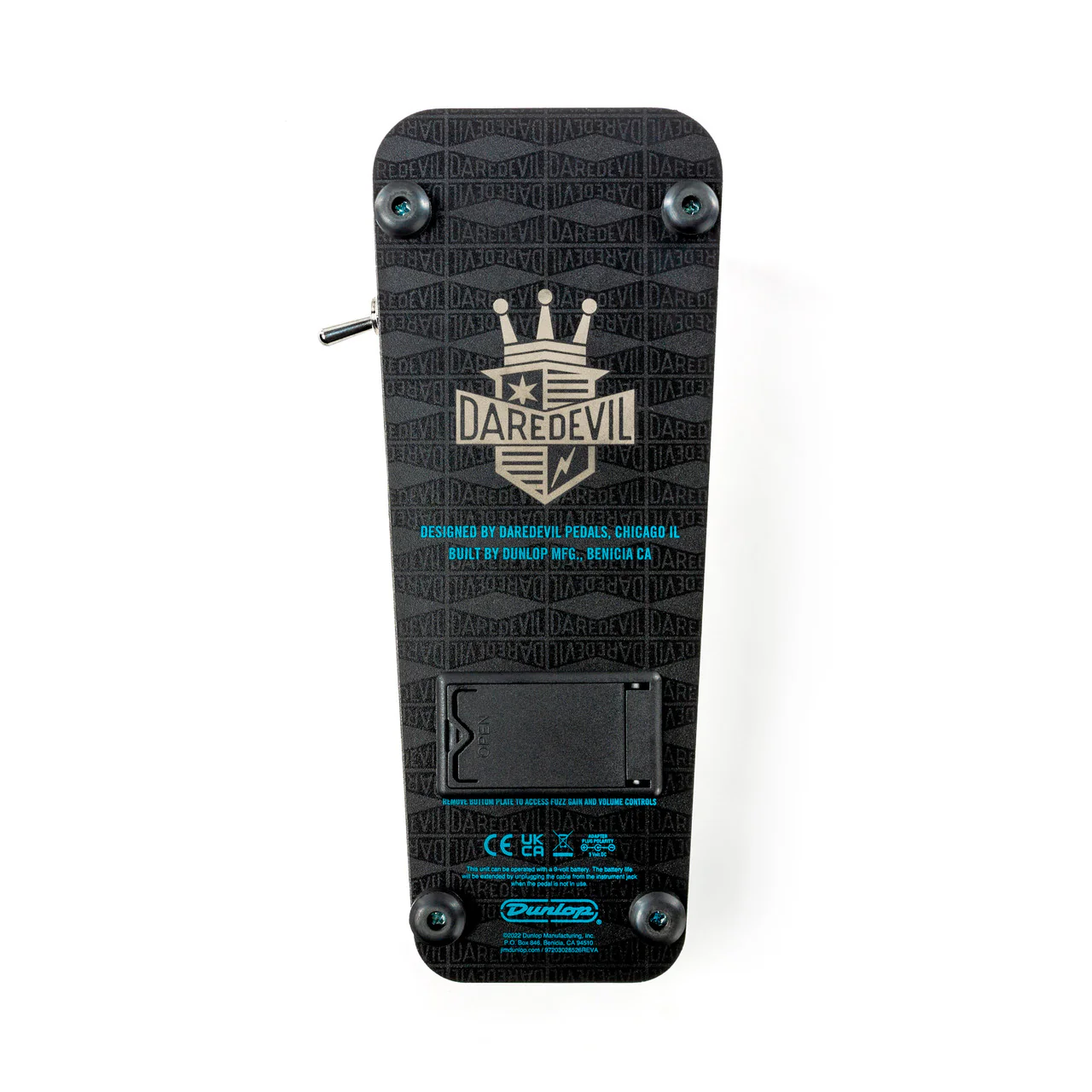 DUNLOP CRY BABY® DAREDEVIL™ FUZZ WAH PEDAL - DD95FW - Image 6