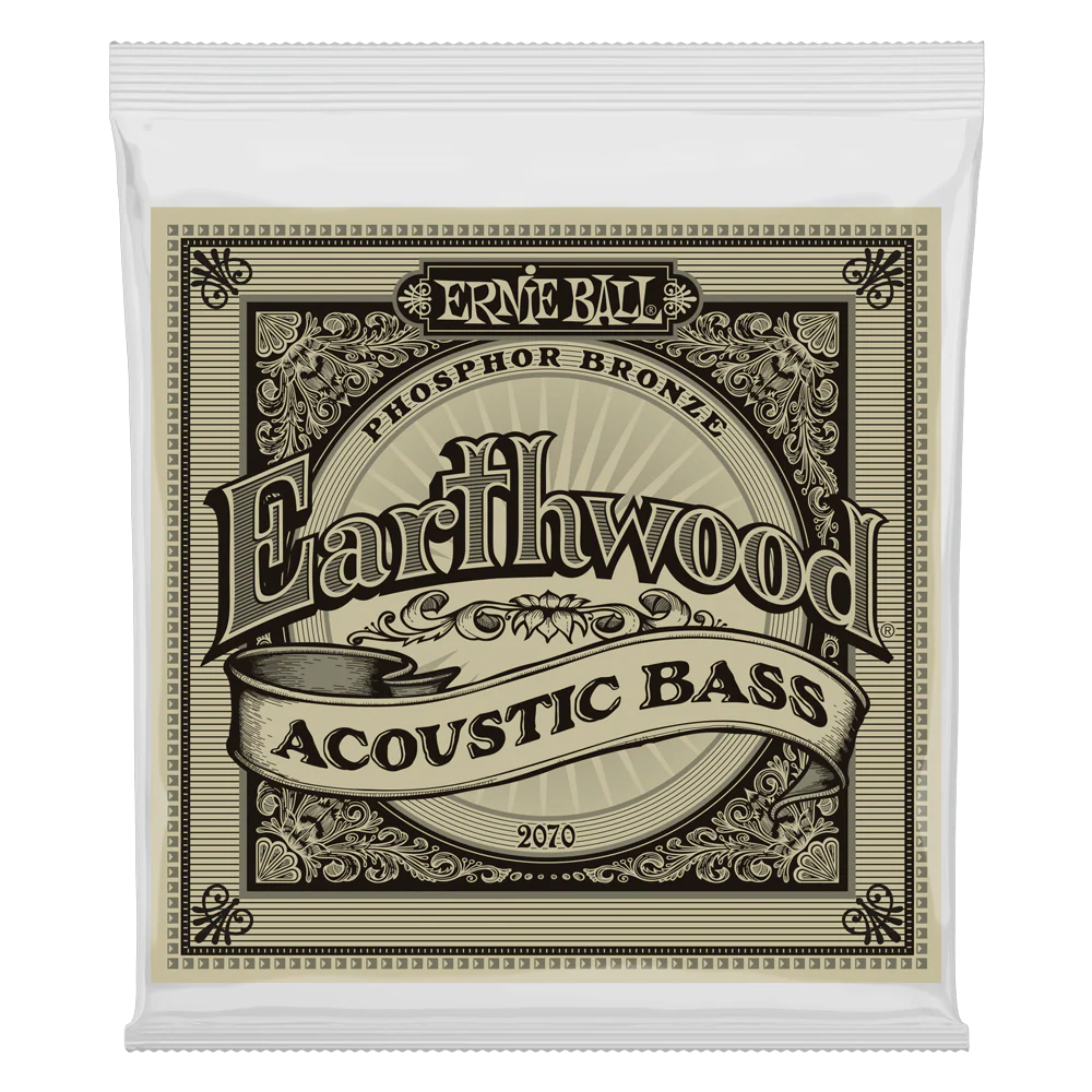 Ernie Ball Earthwood Phosphor Bronze Acoustic Bass Strings - 45-95 Gauge - 2070