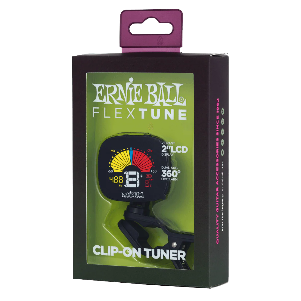 Ernie Ball Flextune Clip-on Tuner - P04112 - Image 4