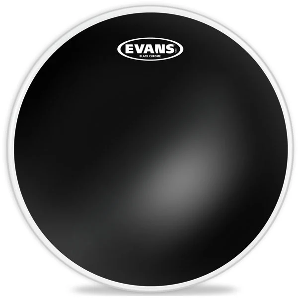 Evans Black Chrome Tom Head - 16 - Image 3