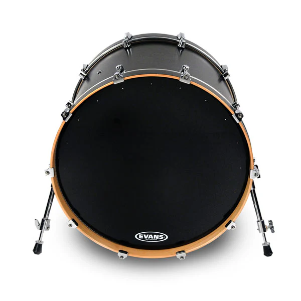 Evans EQ1 Black Bass Drum Head - 20 - Image 2