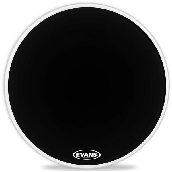 Evans EQ1 Black Bass Drum Head - 20 - Image 3