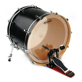 Evans EQ3 Clear Bass Drum Head - 18
