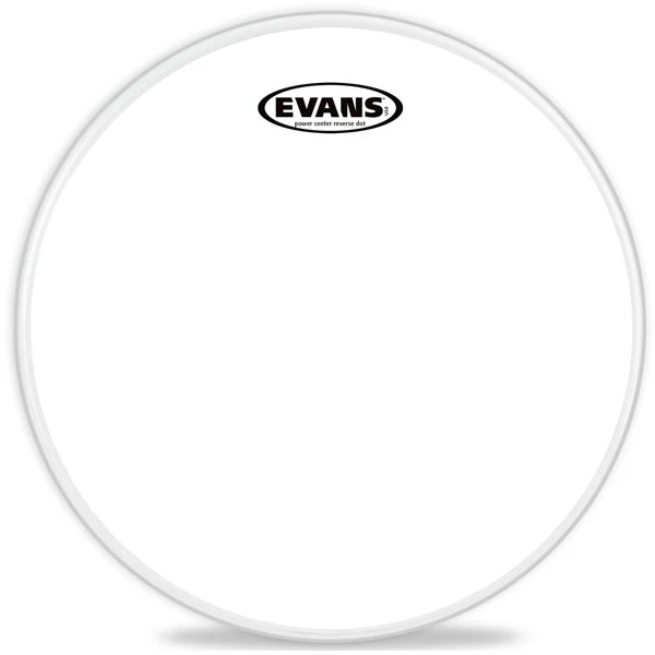 Evans Power Center Reverse Dot Snare Drum Head - 10 - Image 3