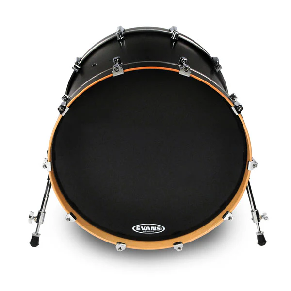 Evans Resonant Black Bass Drum Head - 22 - Image 2