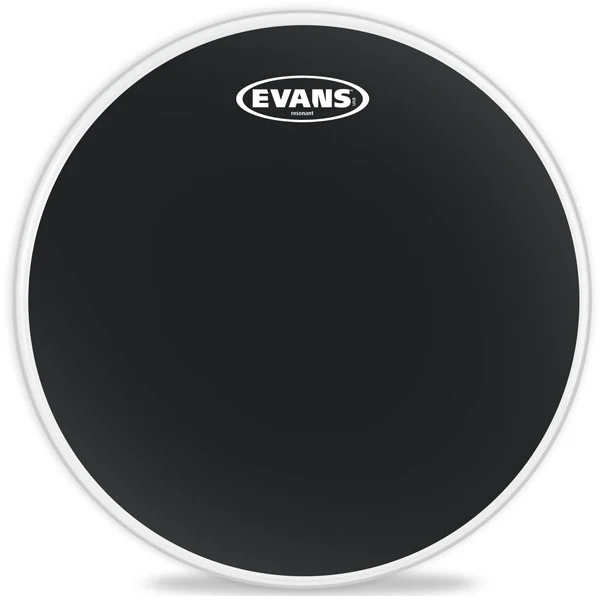 Evans Resonant Black Tom Head - 6 - Image 3