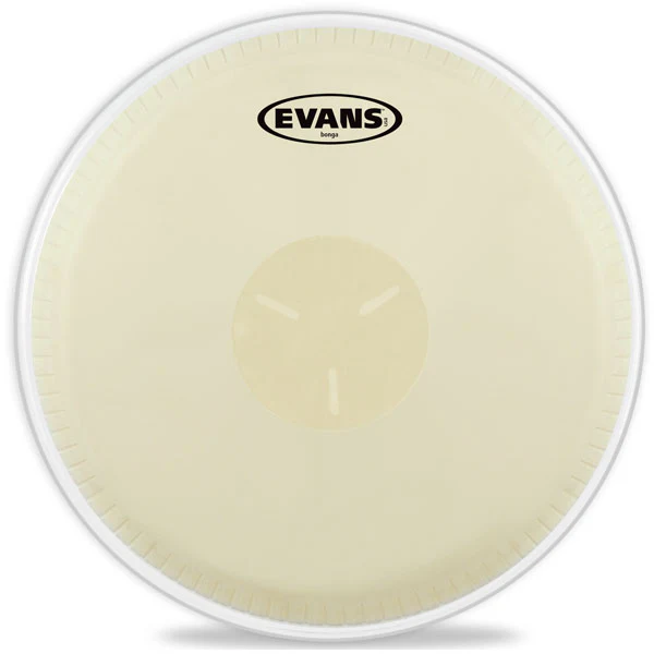 Evans Tri-Center Bongo Drum Head Pack - 7 1/4 and 8 5/8 - Image 2