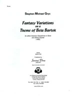 Fantasy Variations on A Theme of Bartok/Score-SQS2133