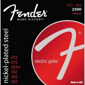 Fender 250s Nickel Plated Steel Ball End Electric Guitar Strings - Image 2