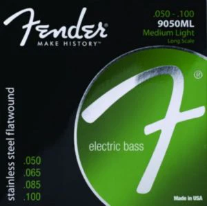 Fender Stainless Steel Flatwound Long Scale Electric Bass - Image 3