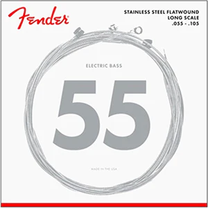 Fender Stainless Steel Flatwound Long Scale Electric Bass - Image 4