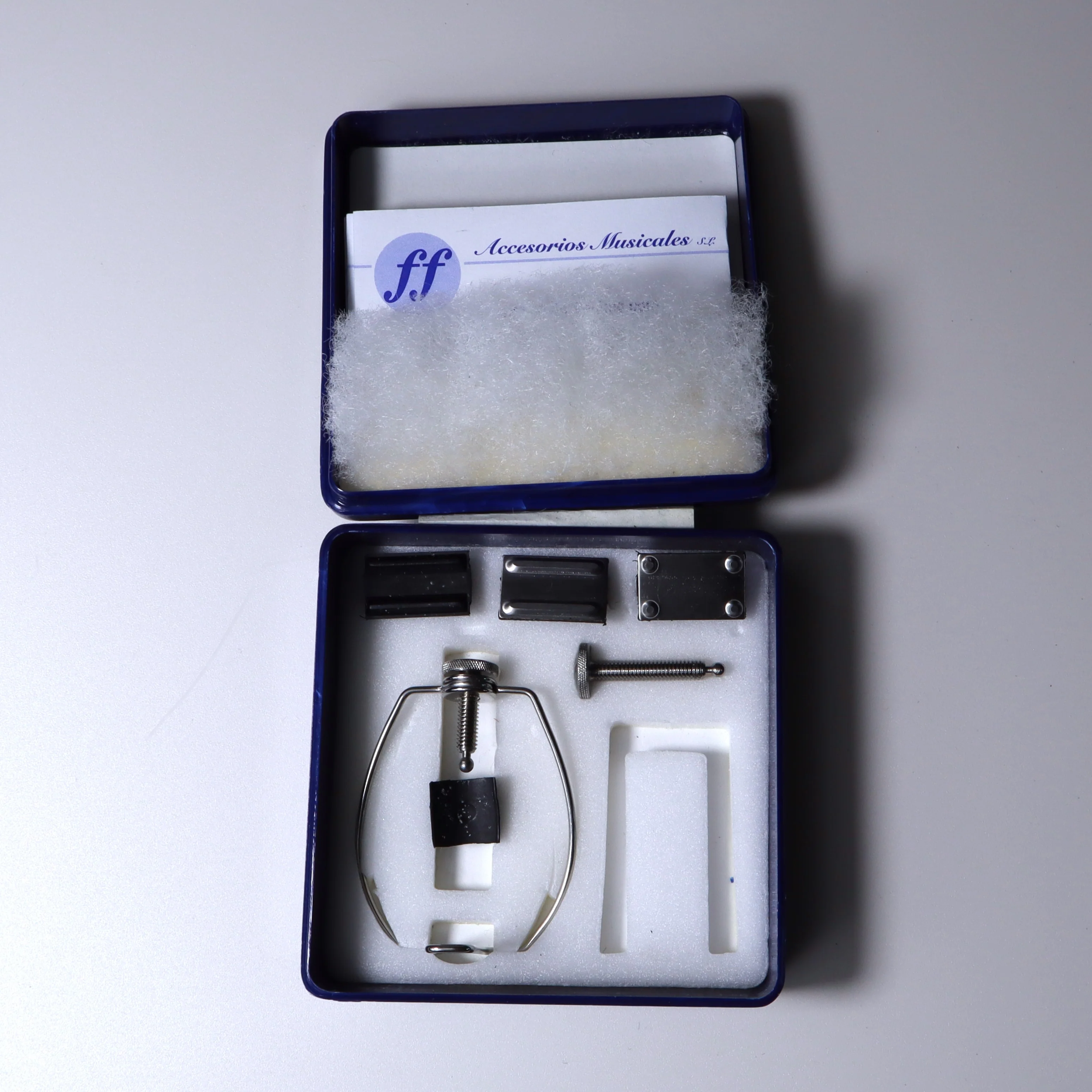 ff Large Silver Saxophone/Clarinet Ligature B-STOCK - Image 2
