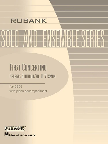 First Concertino for Oboe w/ Piano Acc. by Georges Guilaud