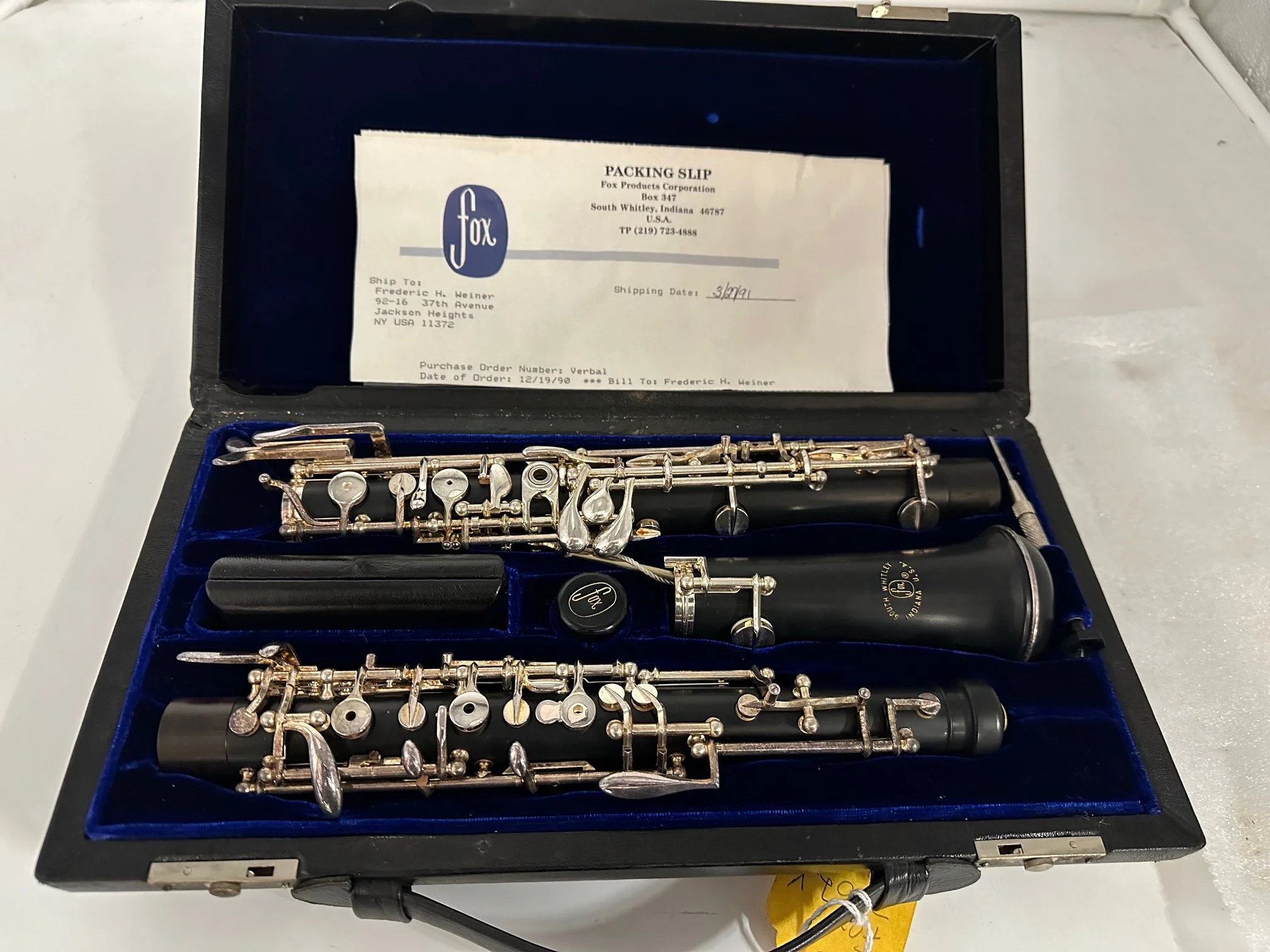 Fox Model 300 professional Oboe from 1991 - Image 2