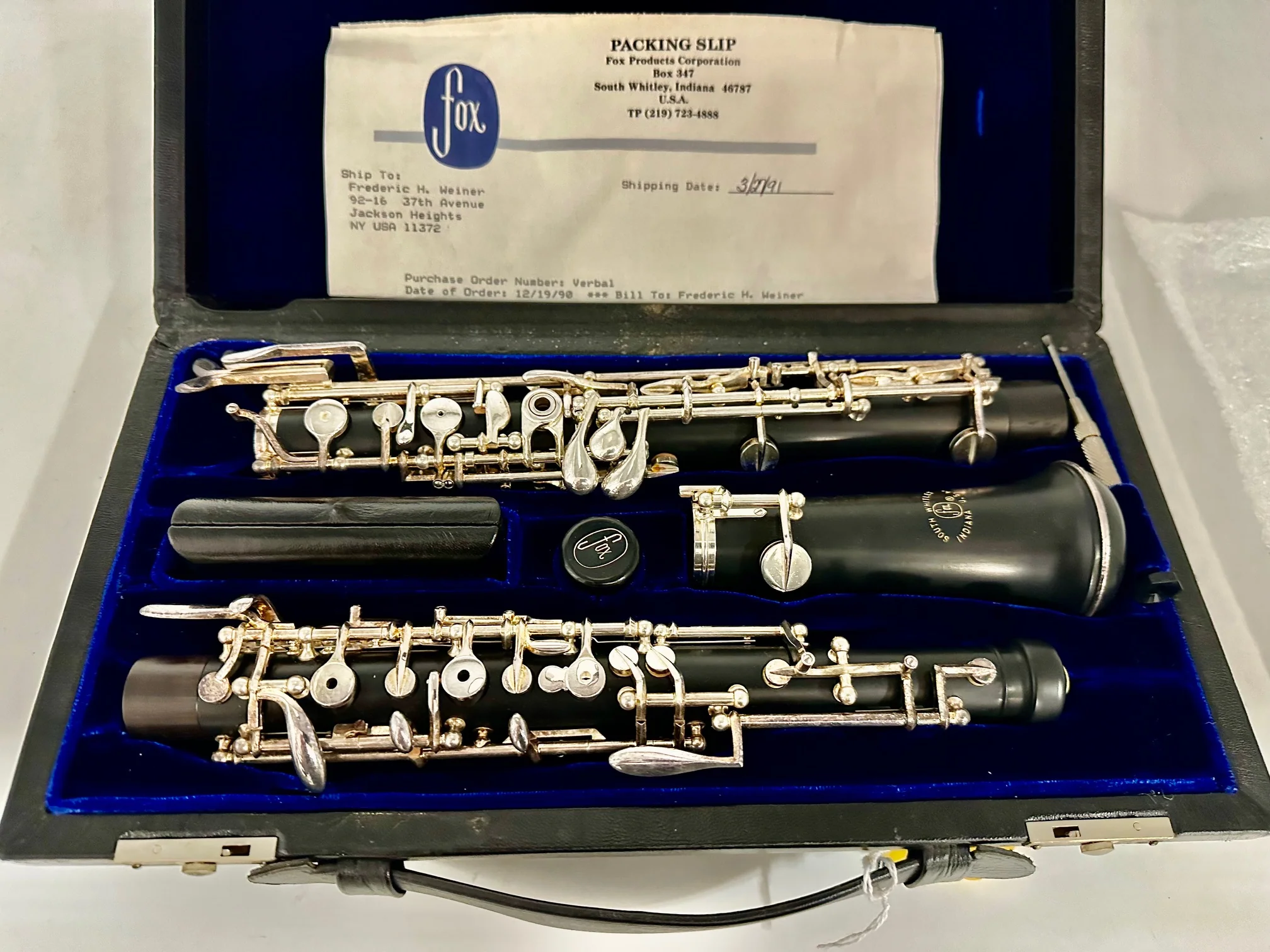 Fox Model 300 professional Oboe from 1991 - Image 4