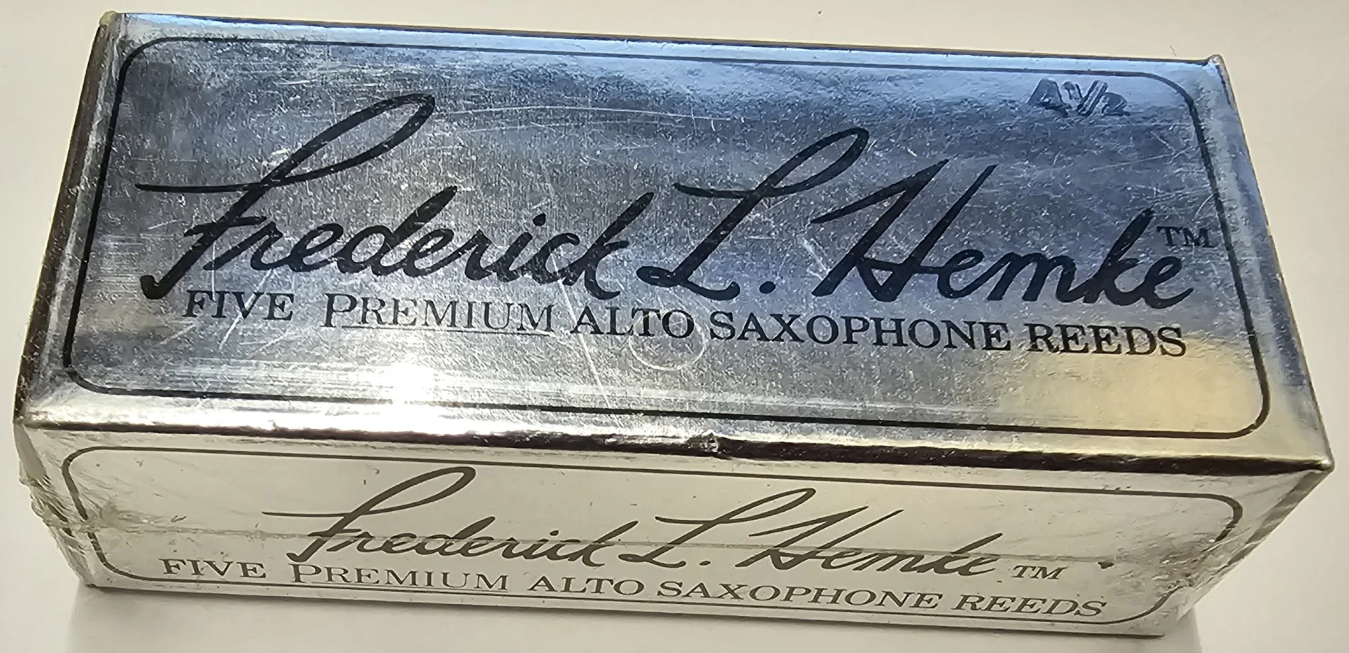 Frederick L. Hemke Alto Saxophone Reeds Filed - 5 Per Box - Image 6