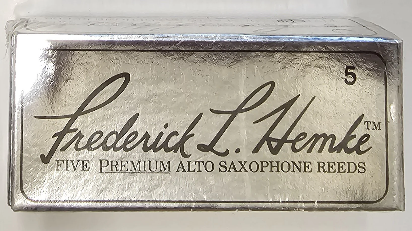 Frederick L. Hemke Alto Saxophone Reeds Filed - 5 Per Box - Image 7