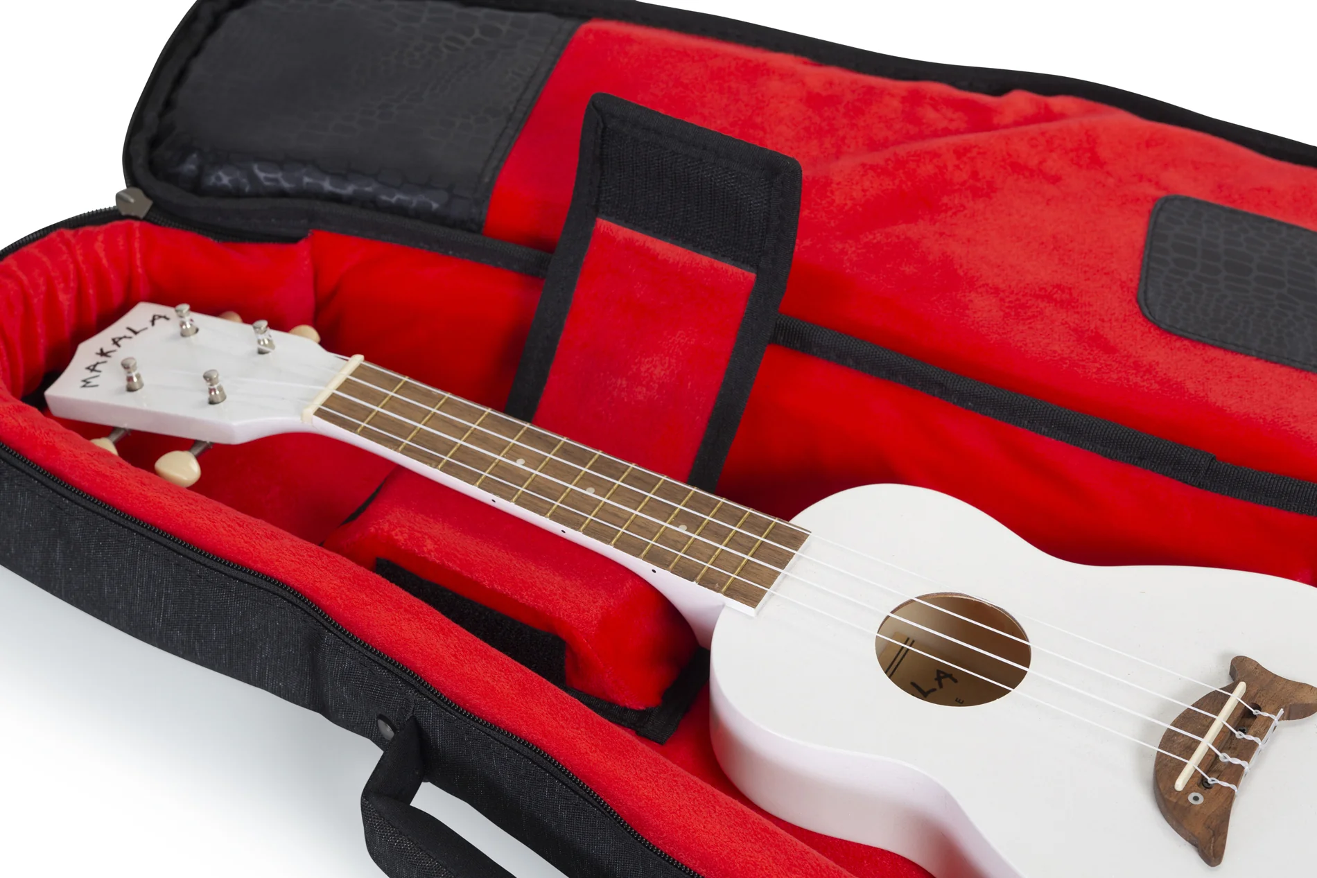 Gator Black Transit Bag – Soprano Ukulele - GT-UKE-SOP-BLK - Image 3