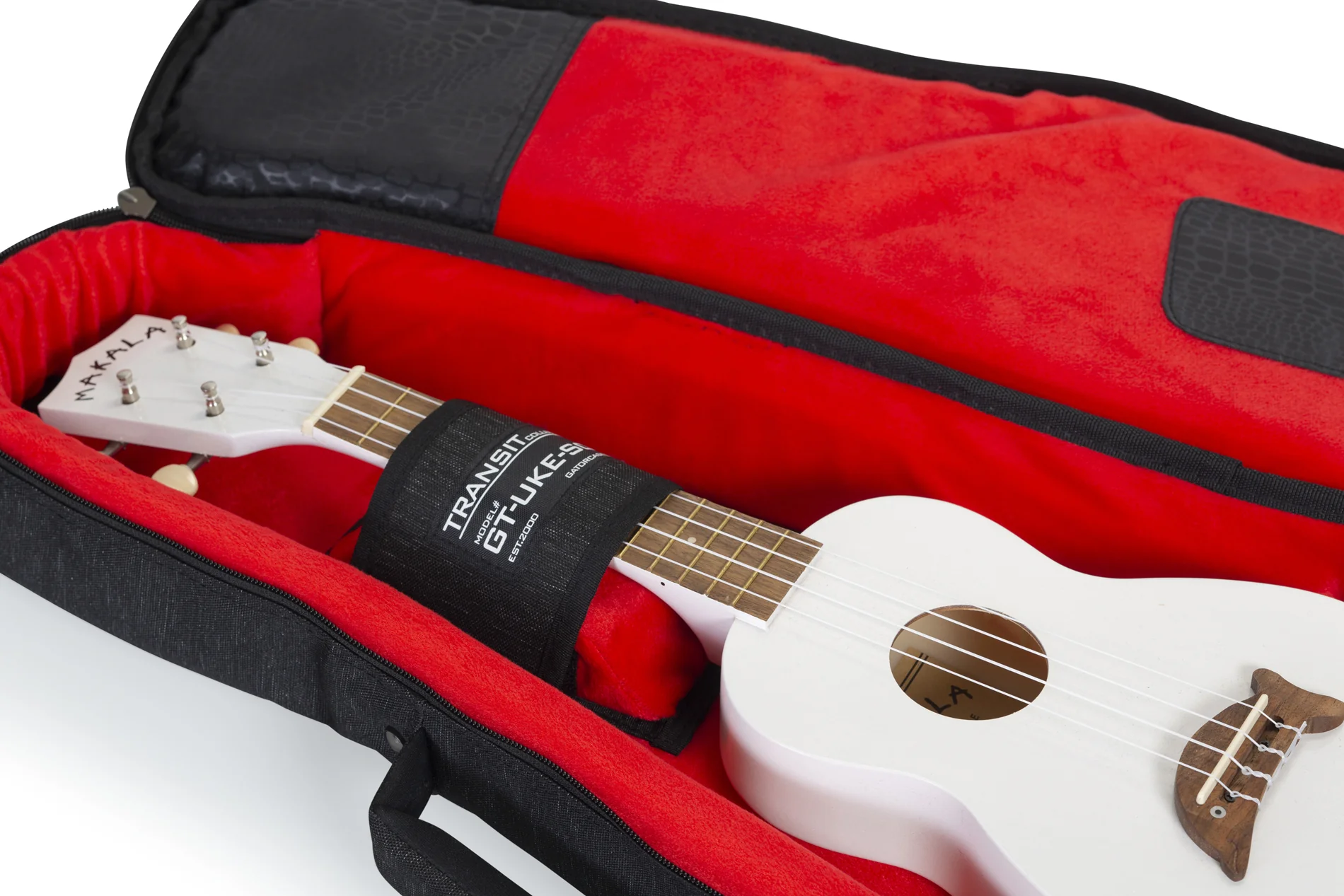 Gator Black Transit Bag – Soprano Ukulele - GT-UKE-SOP-BLK - Image 5